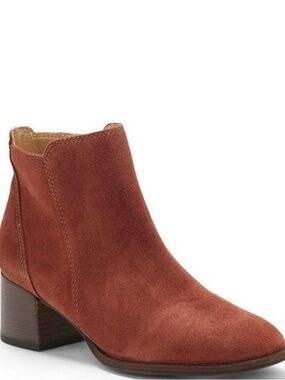Lucky Brand Suede Lilye Ankle Booties